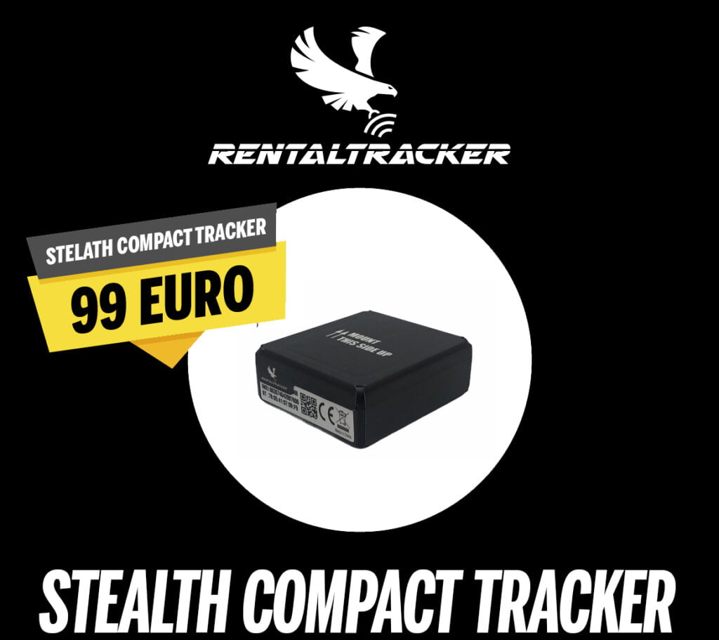Stealth compact gps tracker aanbieding banner