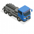 vrachtwagen gps tracker icoon